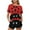 Ladybug, variant on Yuyamidu Ladybug Printing Women Pajama Sets Shorts 2 Pack Short Sleeve Top and Shorts Pj Set Soft Crew Neck Sleepwear Comfy Lounge Sets with Pockets