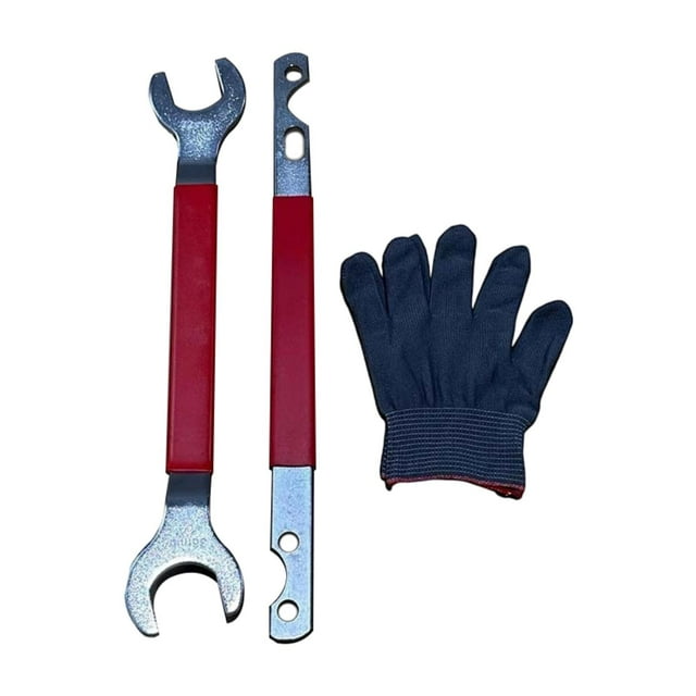 Juego de 2 llaves para embrague de ventilador, herramienta de extracción, llaves de reparación de automóviles, estable, 32 mm/36 mm, herramienta de