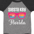 thumbnail image 4 of Inktastic Siesta Key Florida Beach Trip Girls Baby Bodysuit, 4 of 5