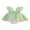 Green, variant on Bagilaanoe Newborn Baby Girl Rompers Dress Fly Sleeve Bodysuits 3M 6M 12M 18M 24M Infant Mesh Patchwork A-line Tulle Skirt Summer Clothes