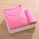 thumbnail image 3 of Qarigey Ropa interior de lana gruesa para mujer, ropa interior térmica térmica para mujer, ropa personal cálida para estudiantes de pregrado conjuntos de ropa 8Rojo rosa/3XL77.5-85, 3 of 6