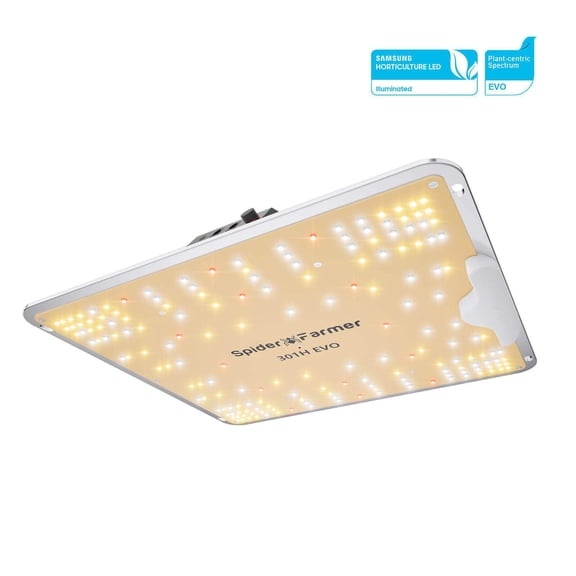 Spider Farmer SF1000 100W Samsung LM301H EVO LED Grow Light For 2×2’/3×3′
