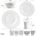 thumbnail image 3 of mikasa ciara 16-pc. dinnerware set, 3 of 7