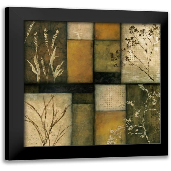 Olson, Norm 12x12 Black Modern Framed Museum Art Print Titled - Autumn Detail II