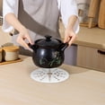 thumbnail image 3 of OULII Heat Diffuser Plate Cookware Induction Converter Disc Kitchen Use 1Set, 3 of 5