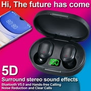 Kqiang Mini New E6S Stereo Airdots Headset Bluetooth 5.0 Earphone Headphone Earbuds