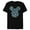 Black, variant on Mickey Mouse Blue Easter - Short Sleeve Blended T-Shirt for Adults - Customized-Navy Heather