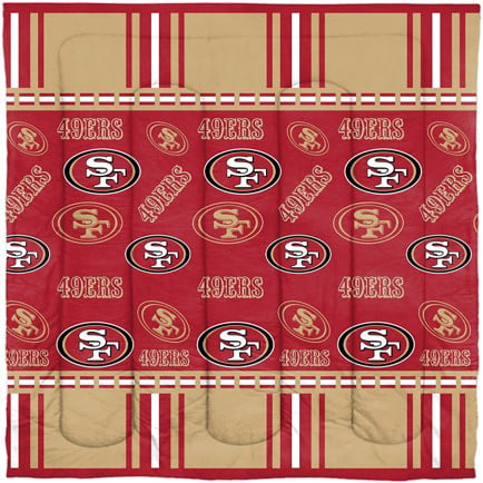 NFL San Francisco 49ers Bed In Bag Set 