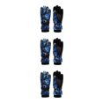 thumbnail image 1 of Sonducket Guantes para niños Guantes impermeables para ciclismo Unisex Moda Snowboard Motocicleta Nieve Guante antideslizante para deportes al Type4 NO4, 1 of 6