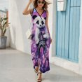 thumbnail image 5 of Funny Cute Panda Art Sleeveless Dress Women's Summer Suit Dresses for Women 2025 Luxury Party Dress, 5 of 6