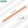 thumbnail image 3 of Uxcell 2-Pack Varilla Redonda de Cobre 7mm x 100mm T2 Cobre, 3 of 7