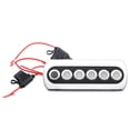 thumbnail image 2 of Maoww Switch Panel Texture Universal Marine Switch Light Tourist Controller Yacht Bit Gang Boat Rocker Indicator Car Toggle Red Light, 2 of 8