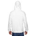 thumbnail image 2 of The Fruit of the Loom Adult 72 oz Sofspun Hooded Sweatshirt - WHITE - 3XL, 2 of 3