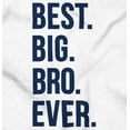 thumbnail image 2 of Cute Funny Best Big Bro Older Brother Bodysuit Jumper Boys Infant Baby Brisco Brands 12M, 2 of 6