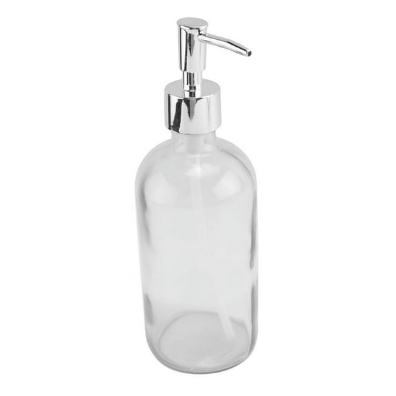 Soap Dispenser Clear Glass Soap Dispenser with Pump 16 Oz Refillable Liquid Hand Soap Di ma2719