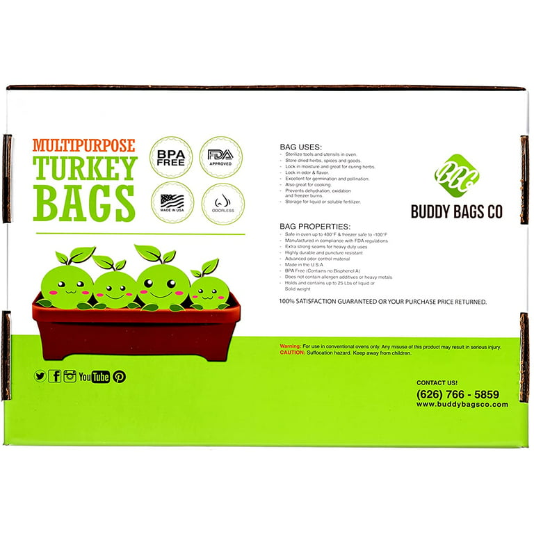 Oven bags turkey size  Utah Coop-Your Local Preparedness Co-Op