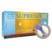 Microflex Supreno SE SU-690 Nitrile Gloves - Disposable, Non-Latex, Violet, Size X-Large (Pack of 100)