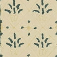 thumbnail image 2 of Safavieh Easy to Care Collection EZC479A Hand-Hooked Ivory and Blue Area Rug 3 feet by 5 feet (3 x 5), 2 of 3