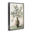 thumbnail image 2 of Stupell Industries Rustic Lodge Vase of Olive Branches Black Framed Giclee Art, 12 x 18, by Creative Studio, 2 of 8