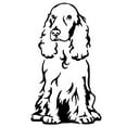 thumbnail image 1 of Soumake Cocker Spaniel Dog Car Body Window Sticker PET Decal Styling Truck Decoration, 1 of 7