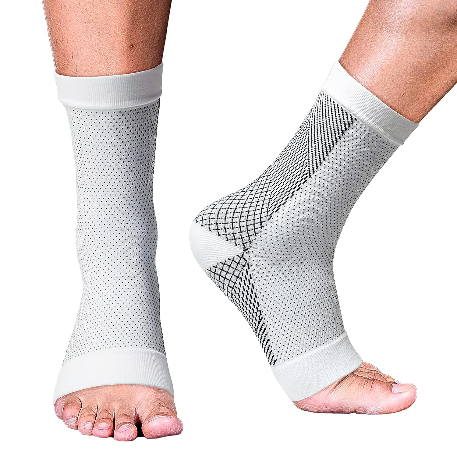 2 pairs Compression Socks for Women and Men, Soothe Relief Socks for