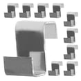 thumbnail image 4 of 100 Pcs Accessoires de Serre en Acier Inoxydable Z Clip de Fixation de Plaque de Verre de Serre, 4 of 9