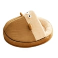 thumbnail image 3 of Cama cueva para gatos, acogedora, suministros para mascotas, nido antideslizante para gatos pequeños, perros y gatos Marrón, 3 of 8