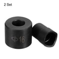 thumbnail image 3 of Unique Bargains 2set Conduit Punch and Die 16mm Steel Knockout Punch Conduit Hole Cutter Set, 3 of 5