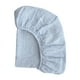thumbnail image 2 of Pasa De Cuna Ajustada Chica Recién Nacida Para Chicas Rectangulares De Reloj De Arena Ovalada Azul, 2 of 9