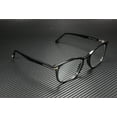 thumbnail image 3 of Tom Ford FT5505 001 Shiny Black Clear Lens Plastic 52 mm Men's Eyeglasses, 3 of 5