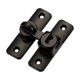 thumbnail image 2 of Pestillo de metal de 90 grados para puertas de granero, gabinetes, ventanas, cobertizos, puertas para mascotas, puertas de vehículos recreativos, aleación, resistente al óxido, incluye tornillos, 2 of 9