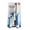 Blue, variant on tooloflife 4 Brush Heads Handle Set Electric Cleaner Tool for Kitchen Bathroom Living Room