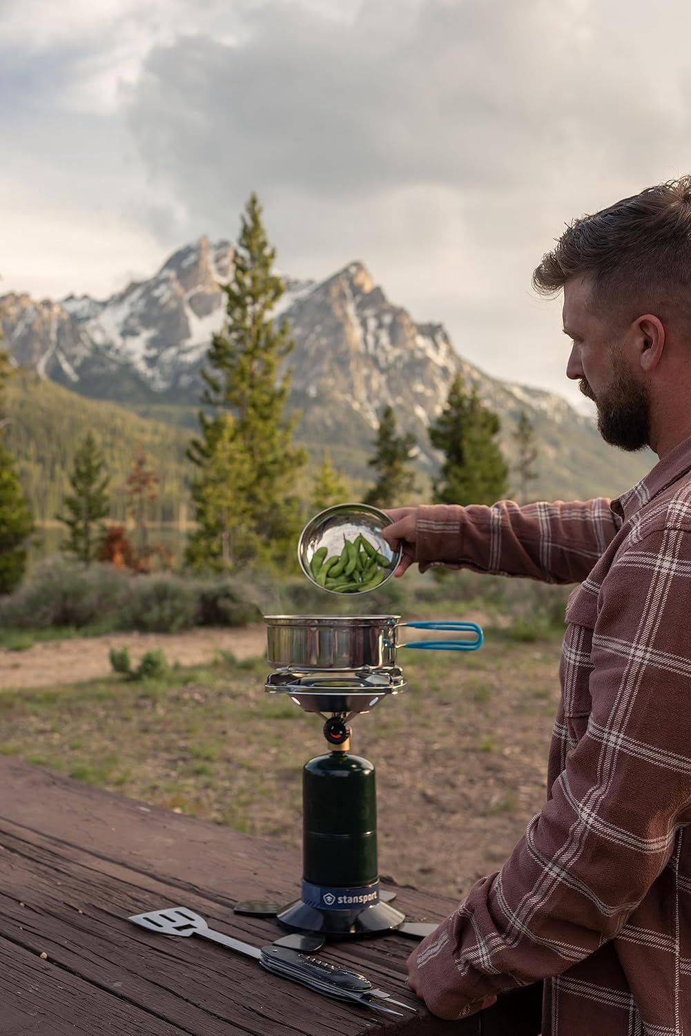 Single Burner Outdoor Portable Camping Stove
