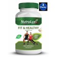 thumbnail image 1 of Fit & Healthy ( 10 mg Vitamine B12 ) Capsules Sans Gélatine Halal (Lot de 3), 1 of 7