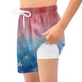 thumbnail image 4 of joogoo Retro Gradient Stars Boys Swim Trunks Beach Swimsuit Shorts Boxer 12-13Y, 4 of 8