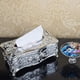 thumbnail image 5 of Lujosa funda para caja de pañuelos, superficie chapada en oro, decoración victoriana que facilita la elegancia y funcionalidad para su hogar, baño, sala de estar (compatible con cajas de pañuelos, 5 of 7