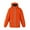 Orange, variant on jsaierl Winter Jackets for Women Plus Size Outdoor Hiking Windbreaker Fall Zip Up Thermal Jacket Hooded Fleece Ski Coats Snow Thicken Outerwear