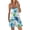 Light Blue jumpsuits women dressy, variant on Summer Saving Wycnly Jumpsuits for Women Dressy Beach Spaghetti Strap Short Overalls Loose Wide Leg Pocket Jumpsuits Summer Round Neck Sleeveless Sunflower Print Mini Trendy Rompers Light Blue xxl