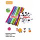 thumbnail image 3 of Multiple Options Available DIY Handmade Toys Set Children Creative Colorful DIY Eyes Pompom Balls Handmade Pipes Cute Doll Making Materials, 3 of 5