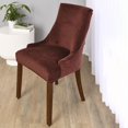 thumbnail image 1 of Estirar cubierta de con respaldo de oreja Funda protectora de ilizable Funda protectora de sil de comedor Funda protectora de Café Baoblaze Funda de asiento, 1 of 8