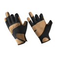 thumbnail image 2 of Guantes de pesca al aire libre | Puntas expuestas de tres dedos | Compatible con pantalla táctil | Antideslizante | Poliéster transpirable a prueba de viento | Muñeca ajustable | Unisex | 1 par |, 2 of 6