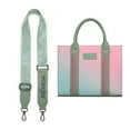 thumbnail image 7 of Wrangler purses for womens Gradient tote bag satchel bag womens purses and handbags cute trendy woman bolsa top handle with strap, Green, 7 of 7