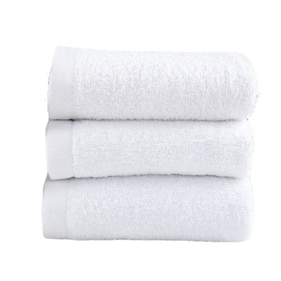 3 Pcs Bath Towels, Soft, Quick Dry & Super Absorbent Bath Towel Set, White, 12.2 x 25.59 Inch, Light Weight Bath Towel Set, Shower Towels