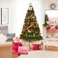 thumbnail image 6 of Costway 6Ft Artificial PVC Christmas Tree W/Stand Holiday Season Indoor Outdoor Green New, 6 of 11