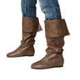thumbnail image 4 of Brown Women Boots With Easy Care Comfortable For Low Maintenance, 4 of 8