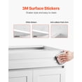 thumbnail image 4 of VEVOR White Shaker Base Cabinet with Drawer, 36-Inch Unassembled Drawer Base Cabinet, 36" W x 24" D x 34.5" H Ready to Assemble Cabinet with Soft-Close Doors and Adjustable Shelf, for Home Office, 4 of 9