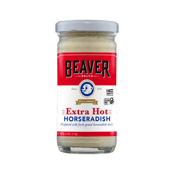 Beaver Brand Extra Hot Horseradish, 4 oz