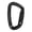 All Black, variant on Xirurus Auto Locking Climbing Clip, 25KN (5620 lbs) D Shaped Screwgate Carabiner for Rock Climbing, Hiking, Hammock, Yoga, All Black
