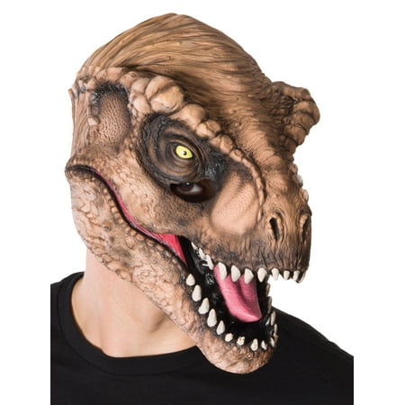 Jurassic World: T-Rex Adult 3/4 Mask, One Size Halloween Accessory