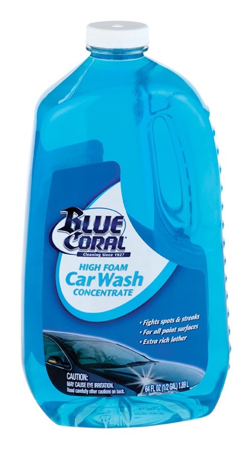 Blue Coral High Foam Car Wash Concentrate 64 fl. oz. WC107G
